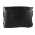 Mary Frances Wanderlust Black Leather Crossbody Handbag Bag New